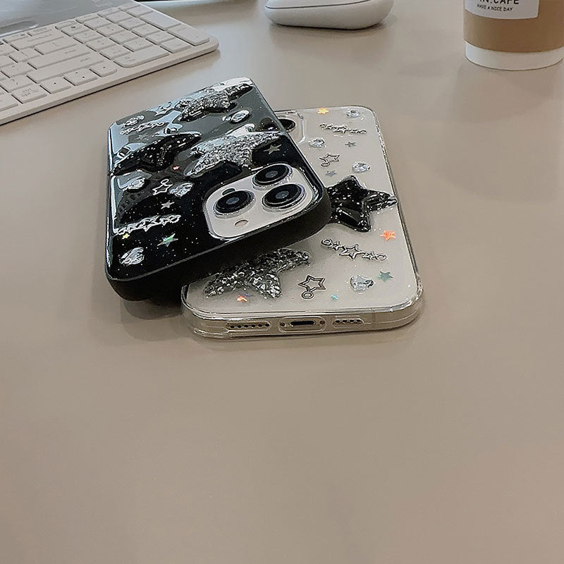 3D Star Diamond iPhone Case