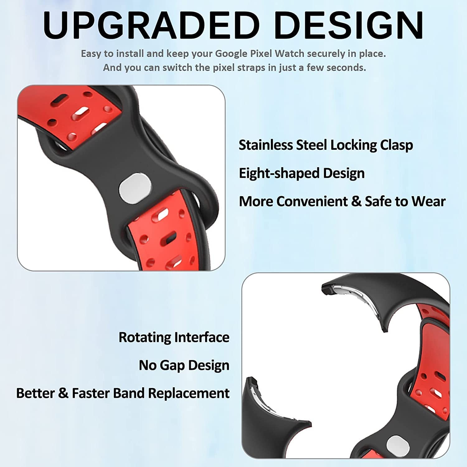 Google Pixel Watch Active Silicone Band