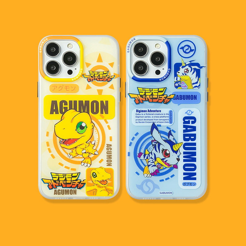 Agumon × Gabumon iphone Case
