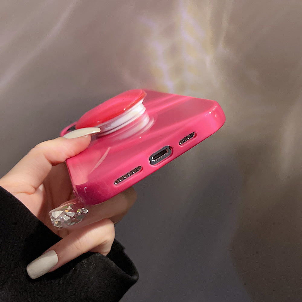 Sophie Cream With Ring Holders iPhone Case